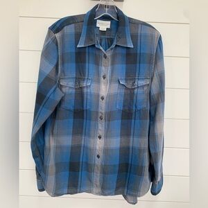Denim and Supply Ralph Lauren Long Sleeve Button Down Shirt Size L